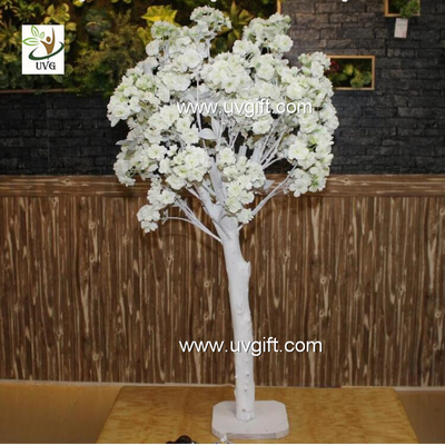 China UVG CHR122 Natural Wood Trunks Indoor Home Decorative Artificial Tree with Cherry Flower supplier