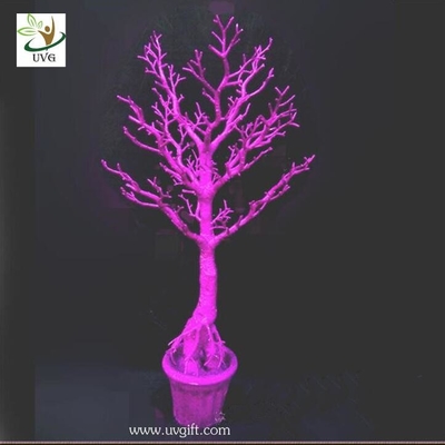 China UVG cheap centerpiece ideas 3ft pink decorative dry branch artificial trees for sale DTR24 supplier
