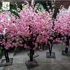 UVG china wedding supplies party decoration pink artificial peach blossom trees for sale CHR152
