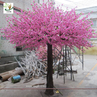 UVG 10 foot pink peach blossom artificial trees indoor for cheap wedding decorations CHR160